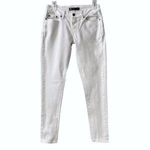 Levi's Womens White Denim Legging Jean Size 28" Waist